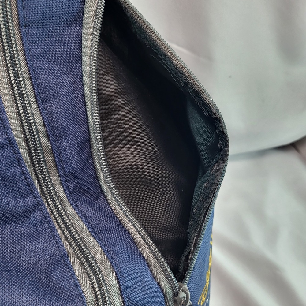Disney Cruise Line Castaway Club Sling Backpack Blue Gray Shoulder Crossbody Bag - Picture 9 of 14